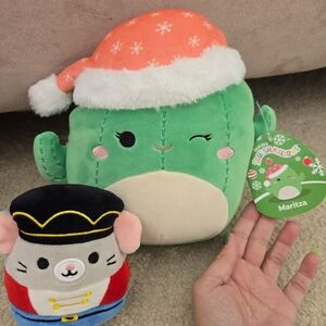 NWT Squishmallows Maritza & Mouse Nutcracker